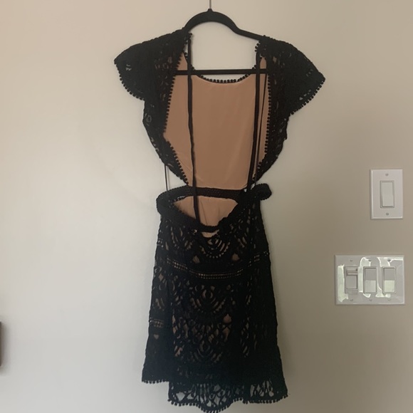 Black lace dress from no rest for Bridget - Picture 3 of 4